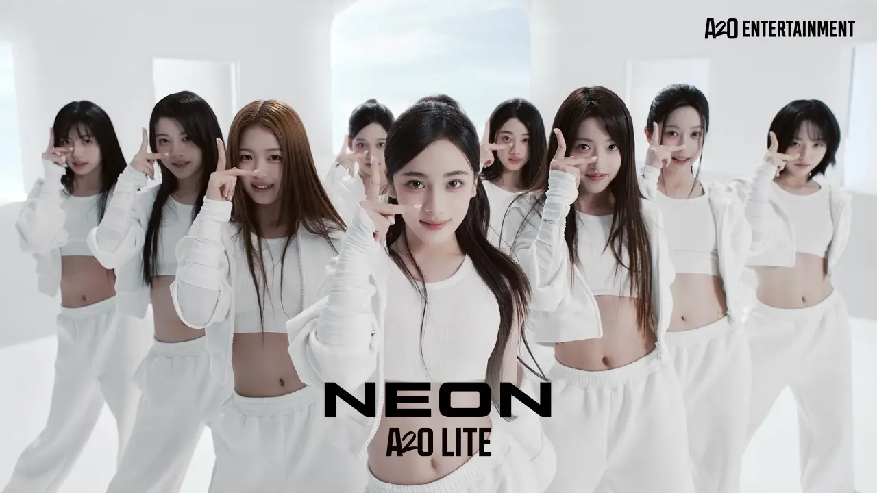 A2O LITE《NEON》中文歌詞翻譯|李秀滿打造新女團,Zalpha 世代正式登場